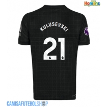 Camisa de time de futebol Tottenham Hotspur Dejan Kulusevski #21 Replicas 2º Equipamento 2025-26 Manga Curta
